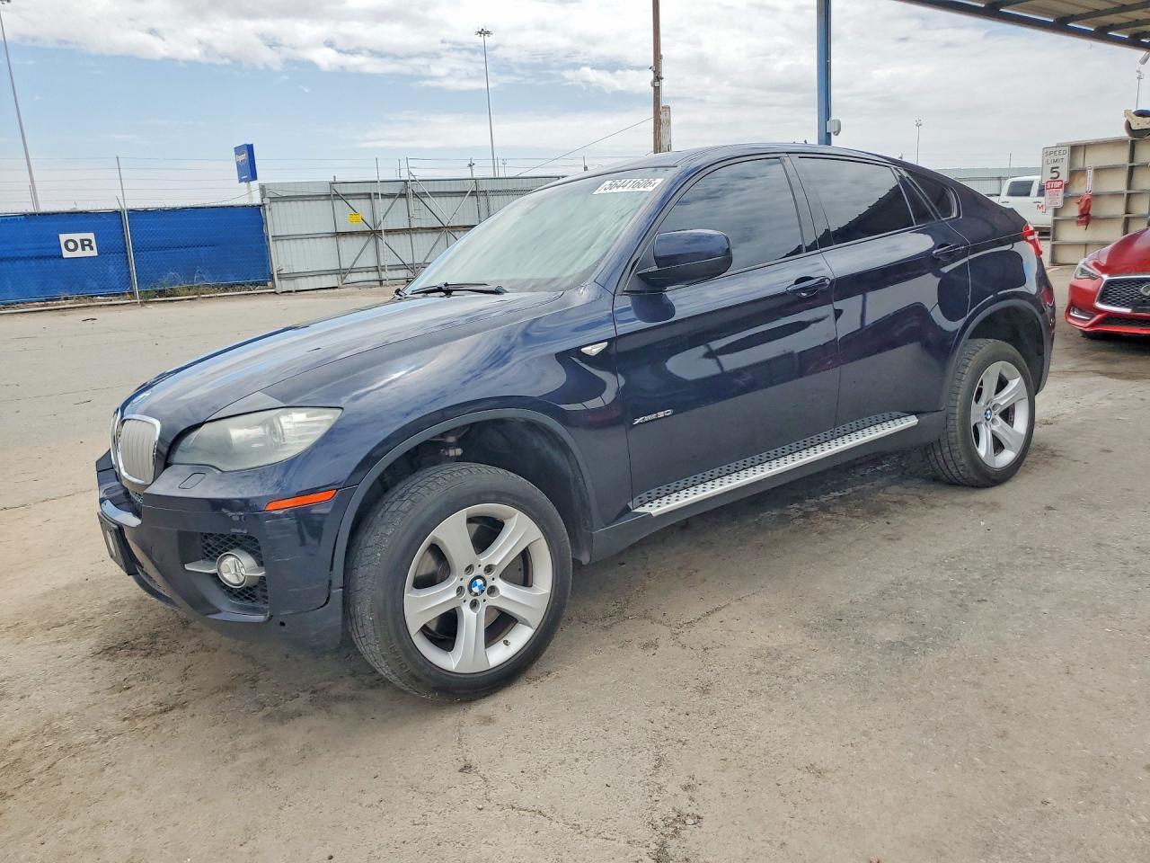 2009 Bmw X6 Blue vin: 5UXFG83579LZ92515