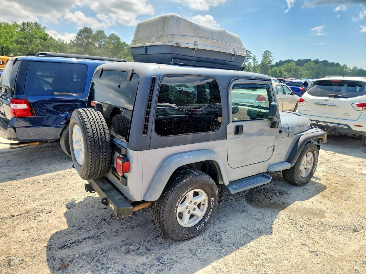 2006 Jeep Wrangler X Gray vin: 1J4FA39S86P718015