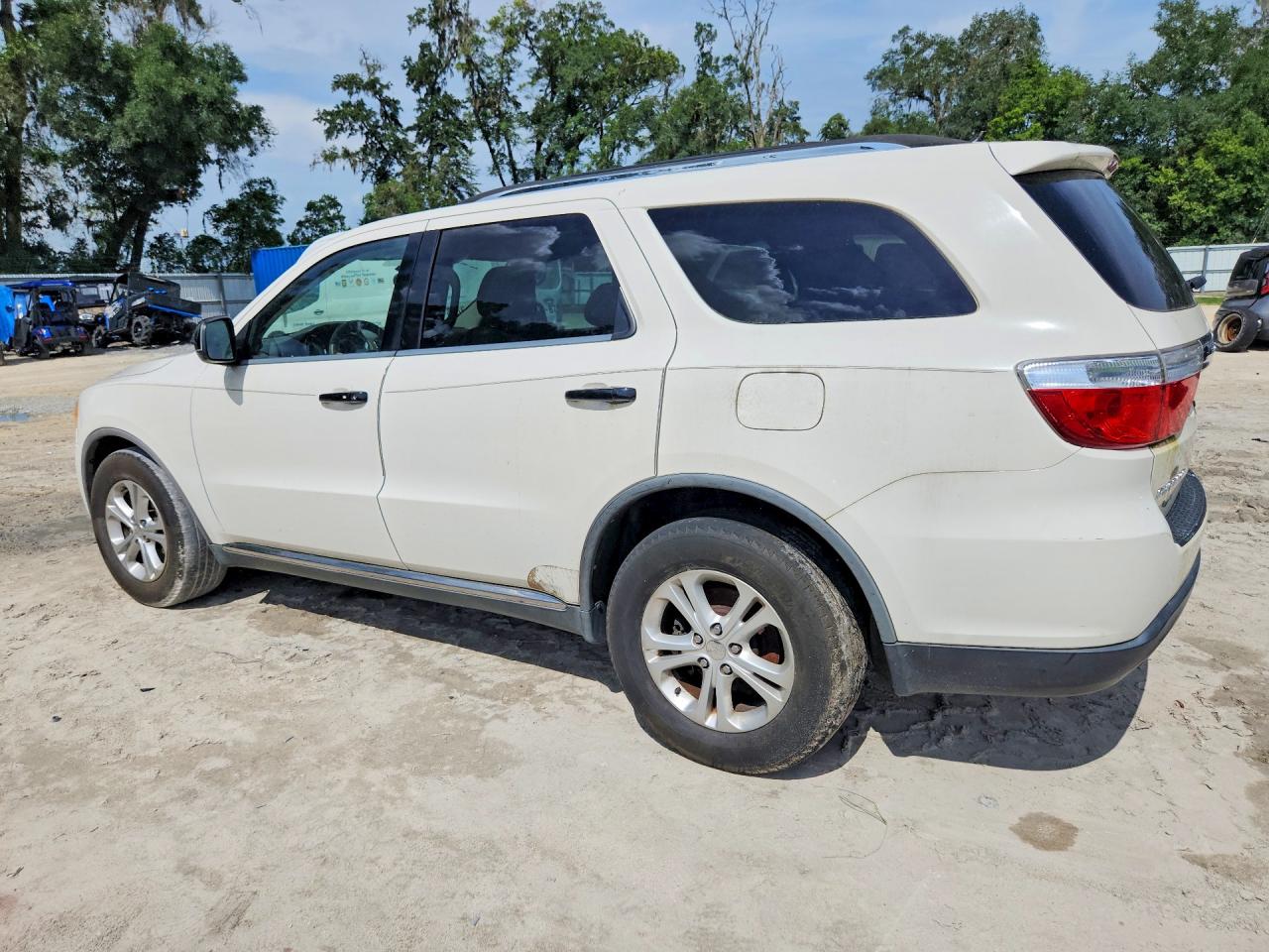 2011 Dodge Durango Express Белый vin: 1D4RD2GG7BC717011