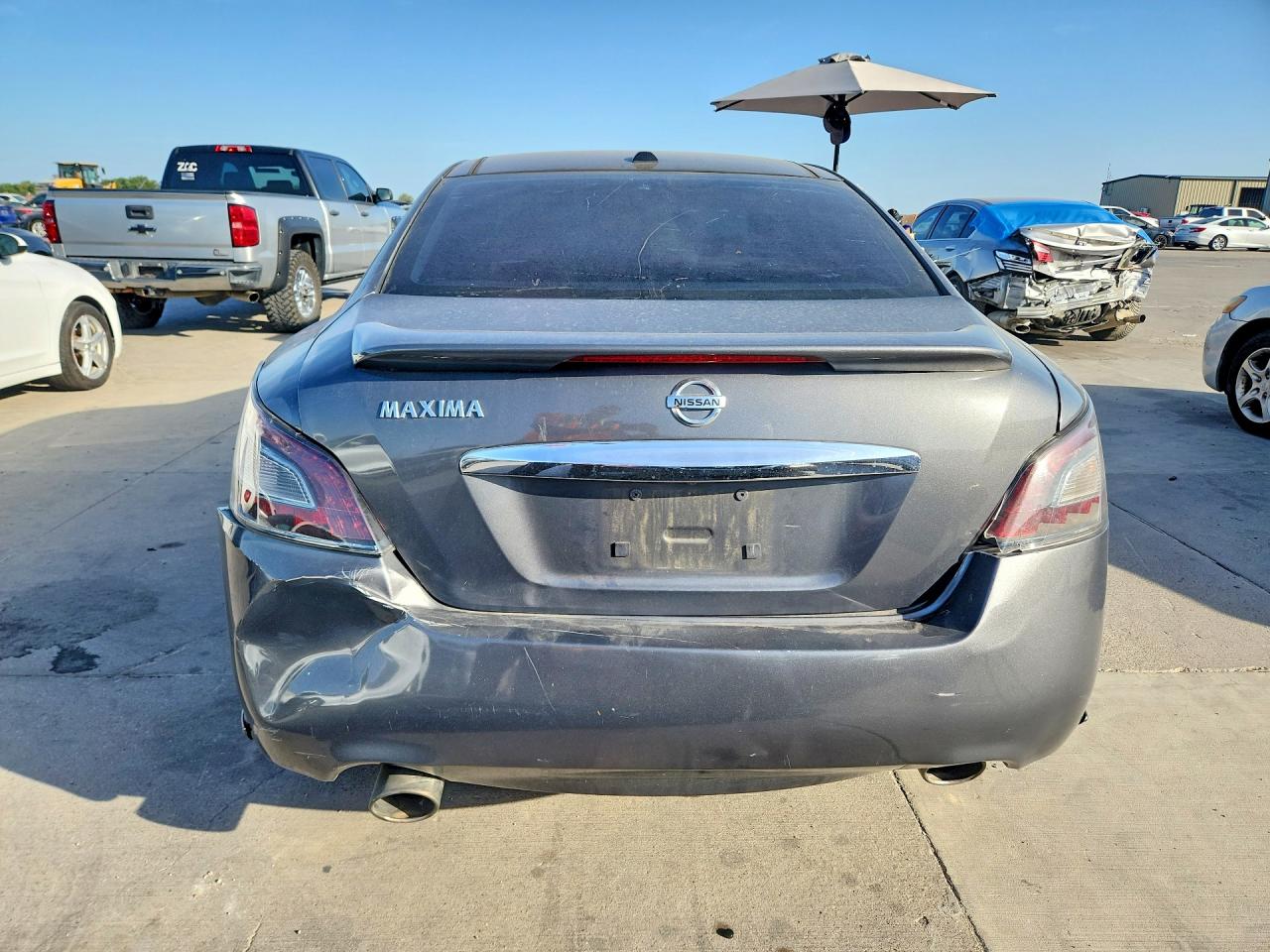 2014 Nissan Maxima 3.5 Sv Silver vin: 1N4AA5AP1EC445854