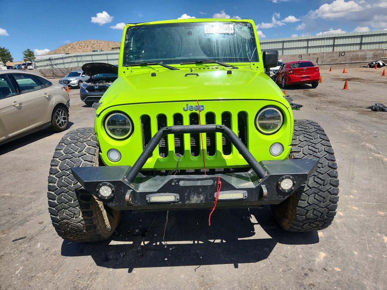 2012 Jeep Wrangler Unlimited Rubicon Green vin: 1C4BJWFG3CL248677