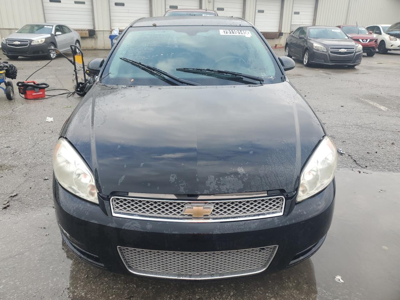 2014 Chevrolet Impala Limited Lt Black vin: 2G1WB5E38E1116829 Damage: Hood, Chipped, 4