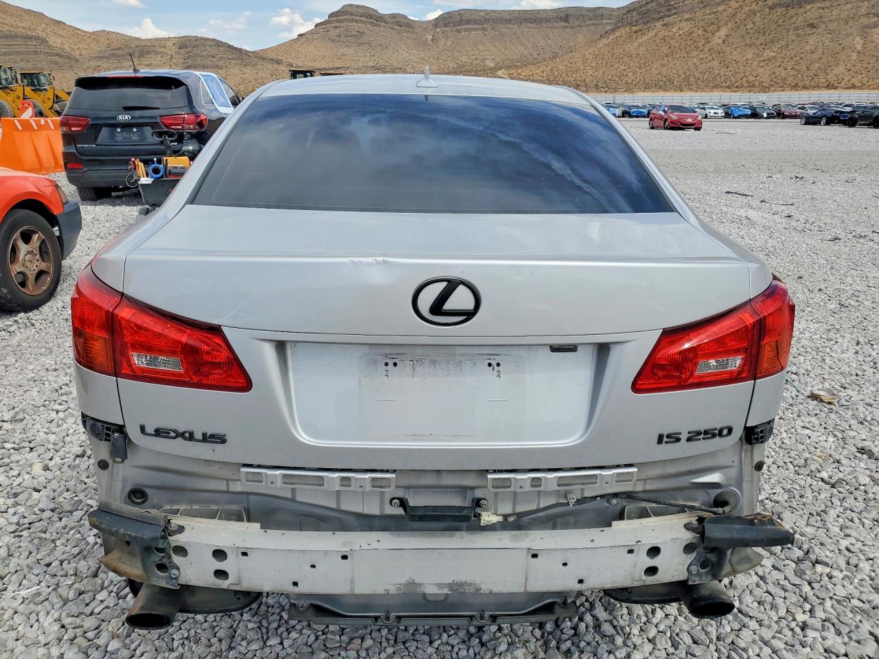 2007 Lexus Is 250 Base Silver vin: JTHBK262075043546