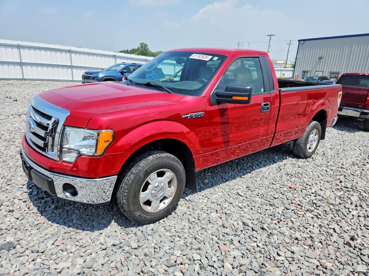 2009 Ford F150 Red vin: 1FTRF14W89KC07232