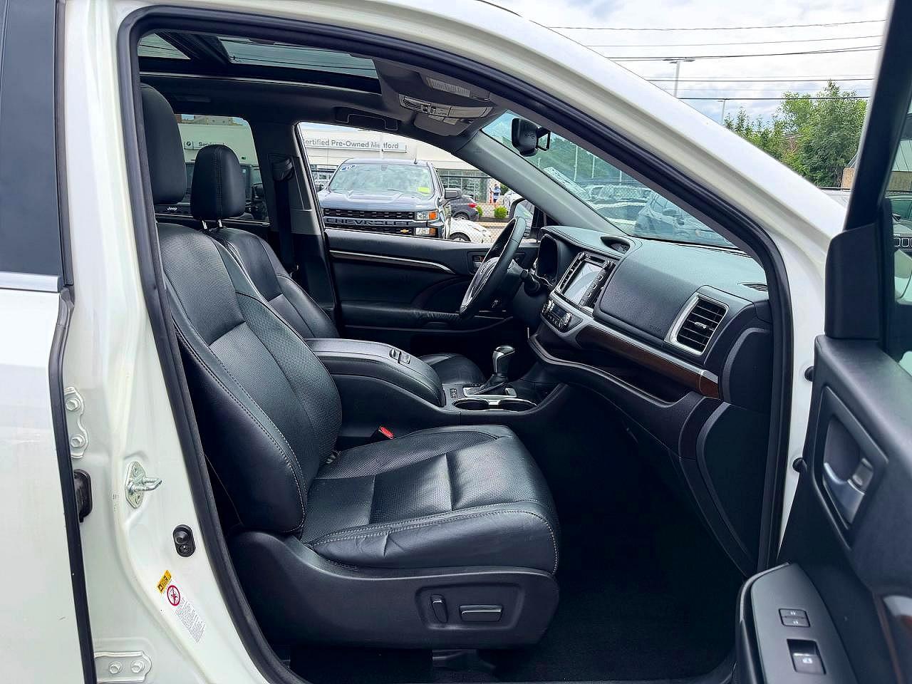 2015 Toyota Highlander Limited Platinum Белый vin: 5TDYKRFH2FS110262