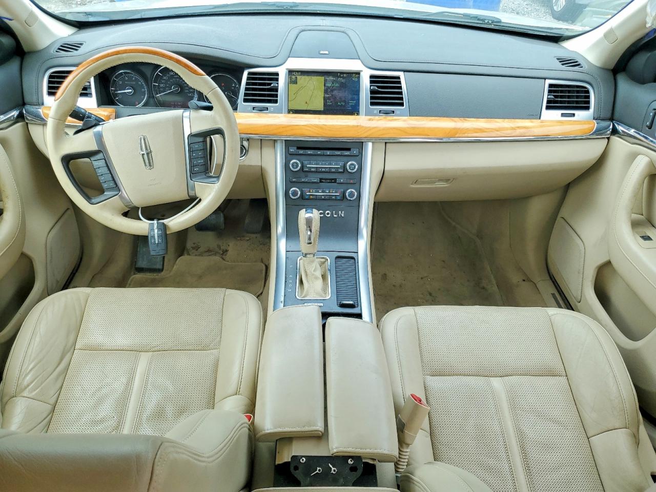 2010 Lincoln Mks Gold vin: 1LNHL9DR4AG611757