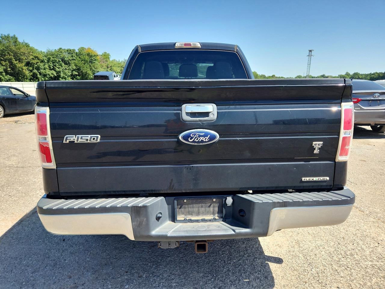 2011 Ford F150 Super Cab Black vin: 1FTEX1CM9BFA06465