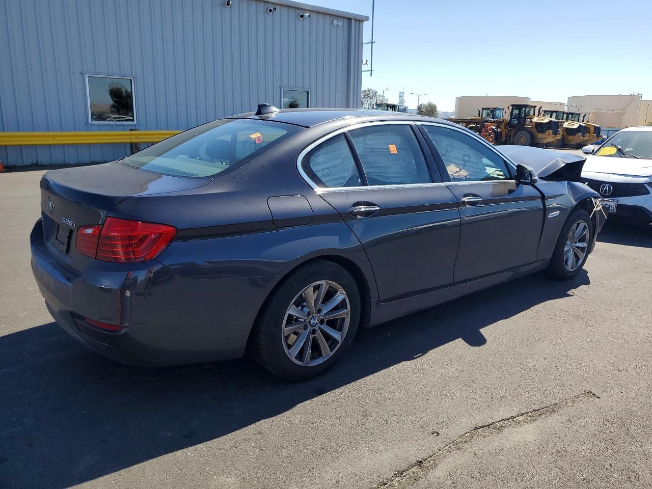 2014 Bmw 528 I Charcoal vin: WBA5A5C53ED509245