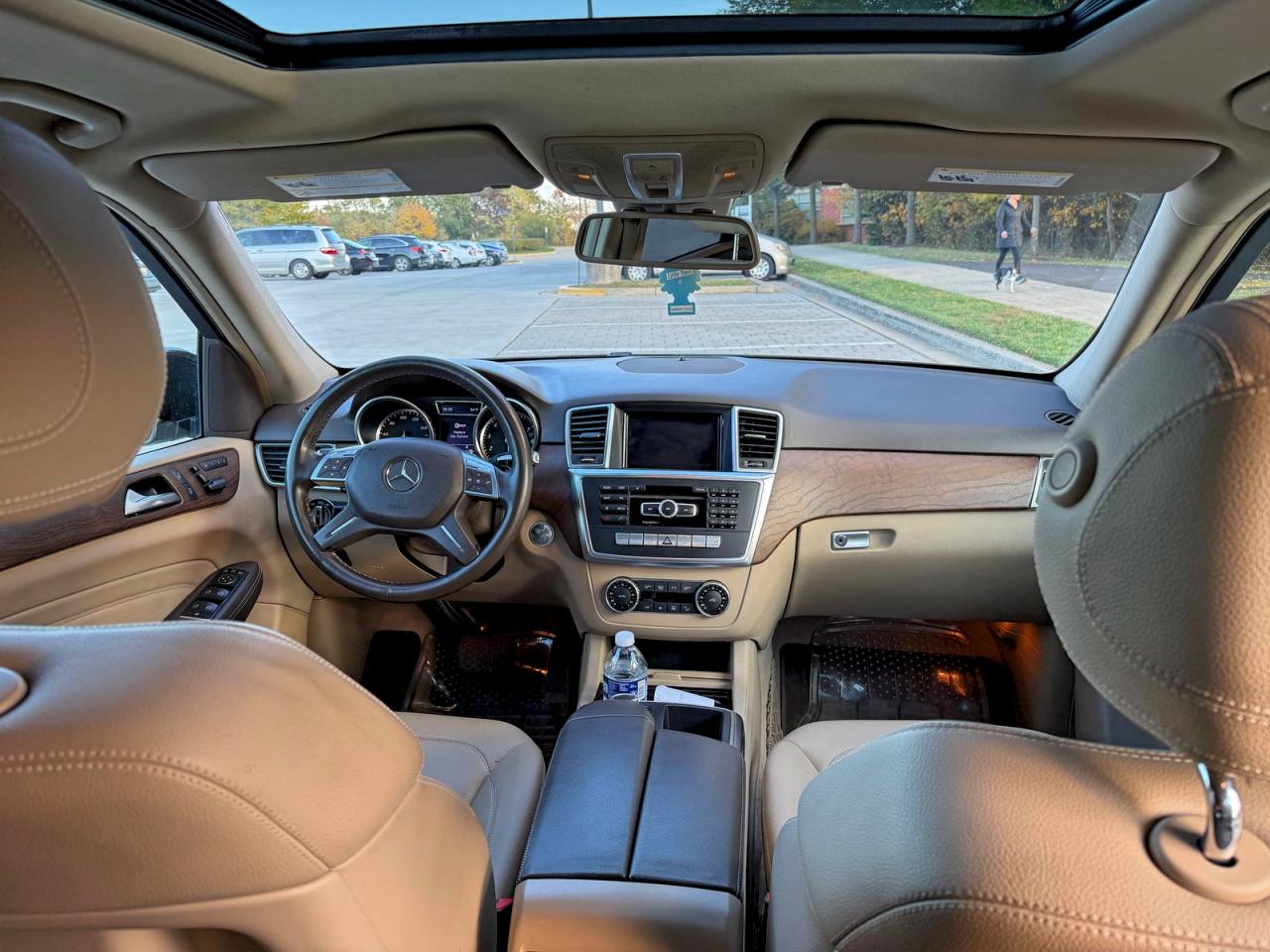 2012 Mercedes-benz Ml 350 4matic Brown vin: 4JGDA5HB2CA026708