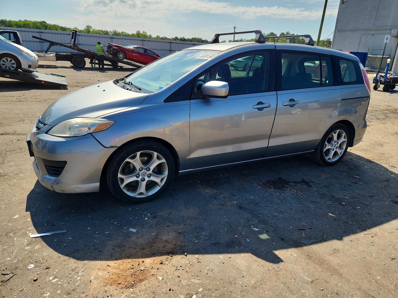 2010 Mazda 5 Серебряный vin: JM1CR2W31A0388633