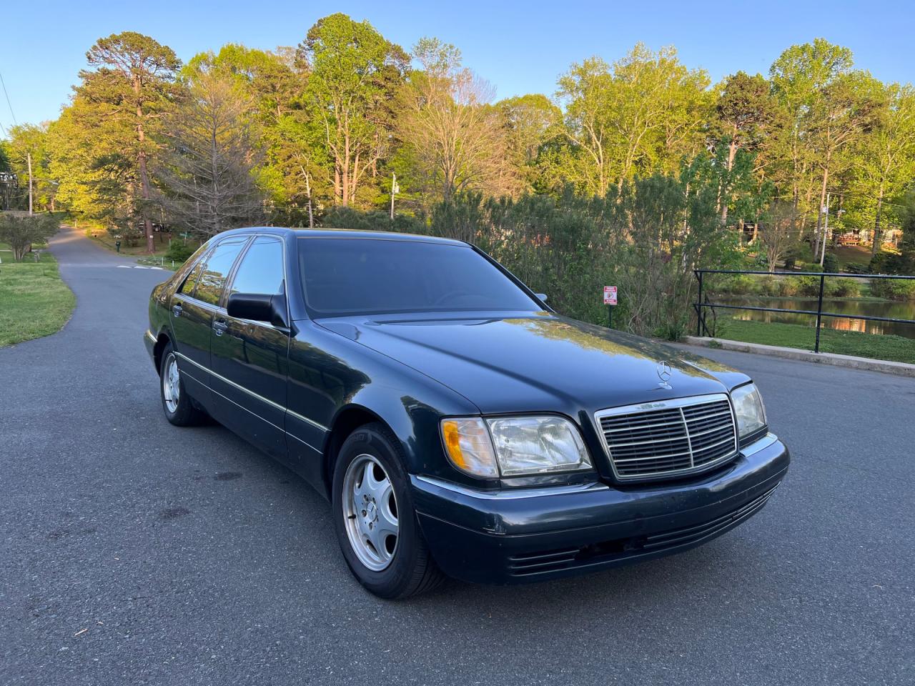 1999 Mercedes-benz S 320w Blue vin: WDBGA32G0XA431092