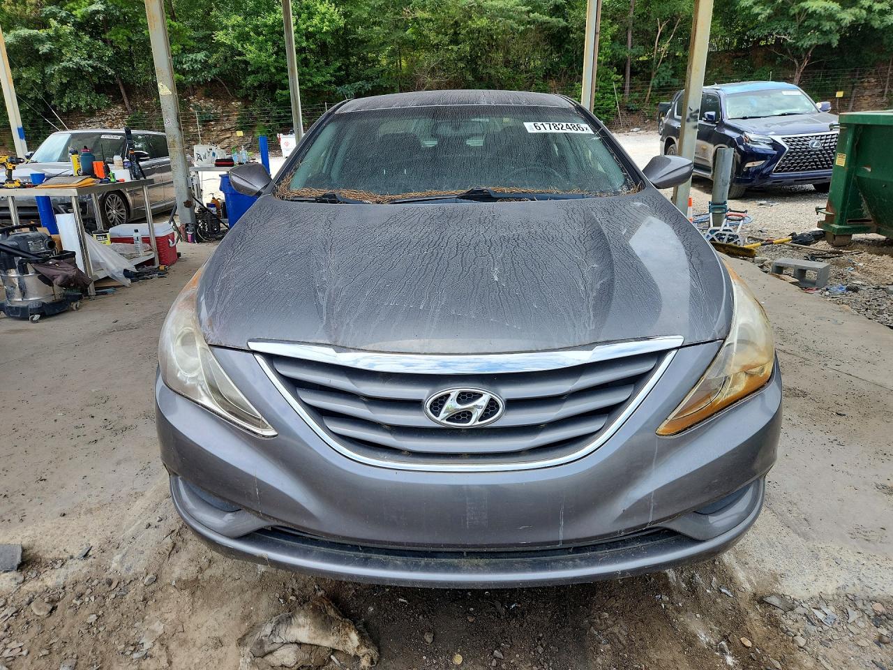 2012 Hyundai Sonata Gls Gray vin: 5NPEB4AC3CH349905