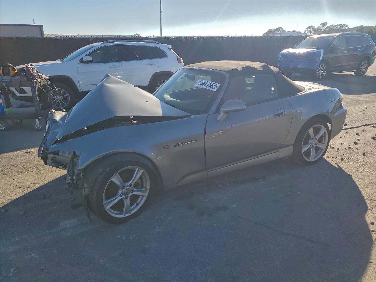 2008 Honda S2000 Gray vin: JHMAP21448S001552