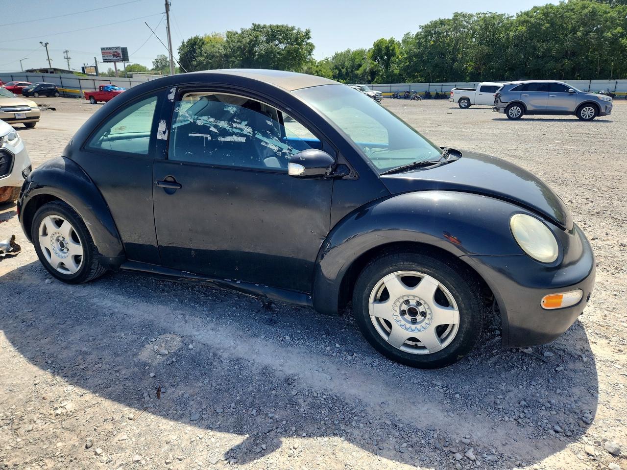 2003 Volkswagen New Beetle Gls Black vin: 3VWCK21C53M439379