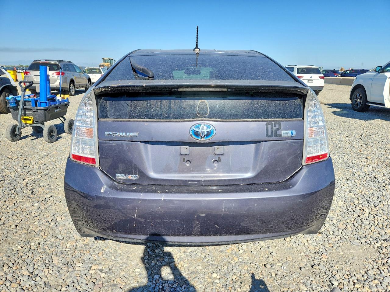 2011 Toyota Prius Two Черный vin: JTDKN3DU6B1417953
