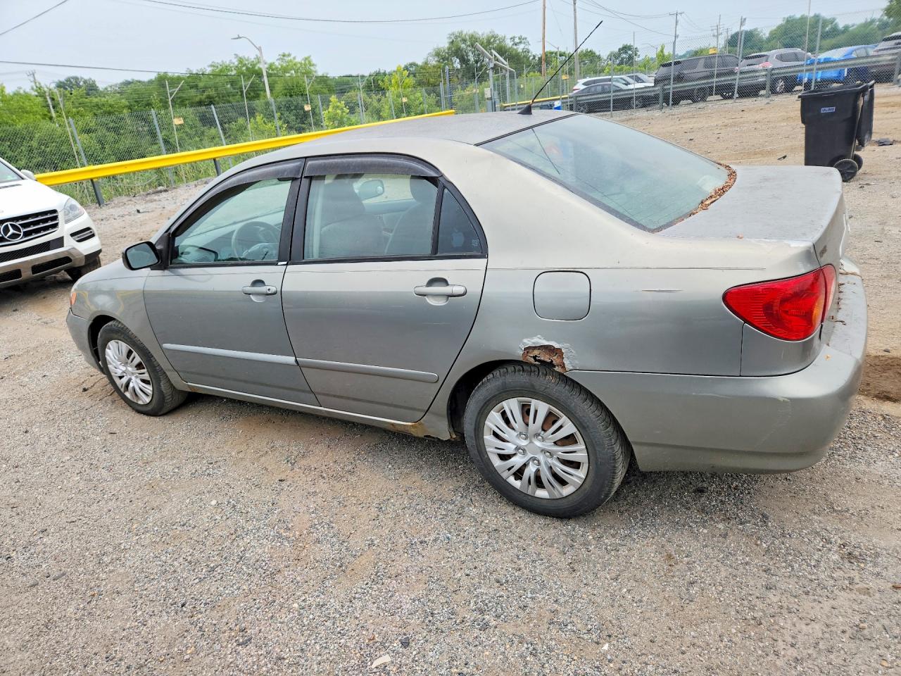 2003 Toyota Corolla Le Gray vin: 1NXBR32E73Z020487