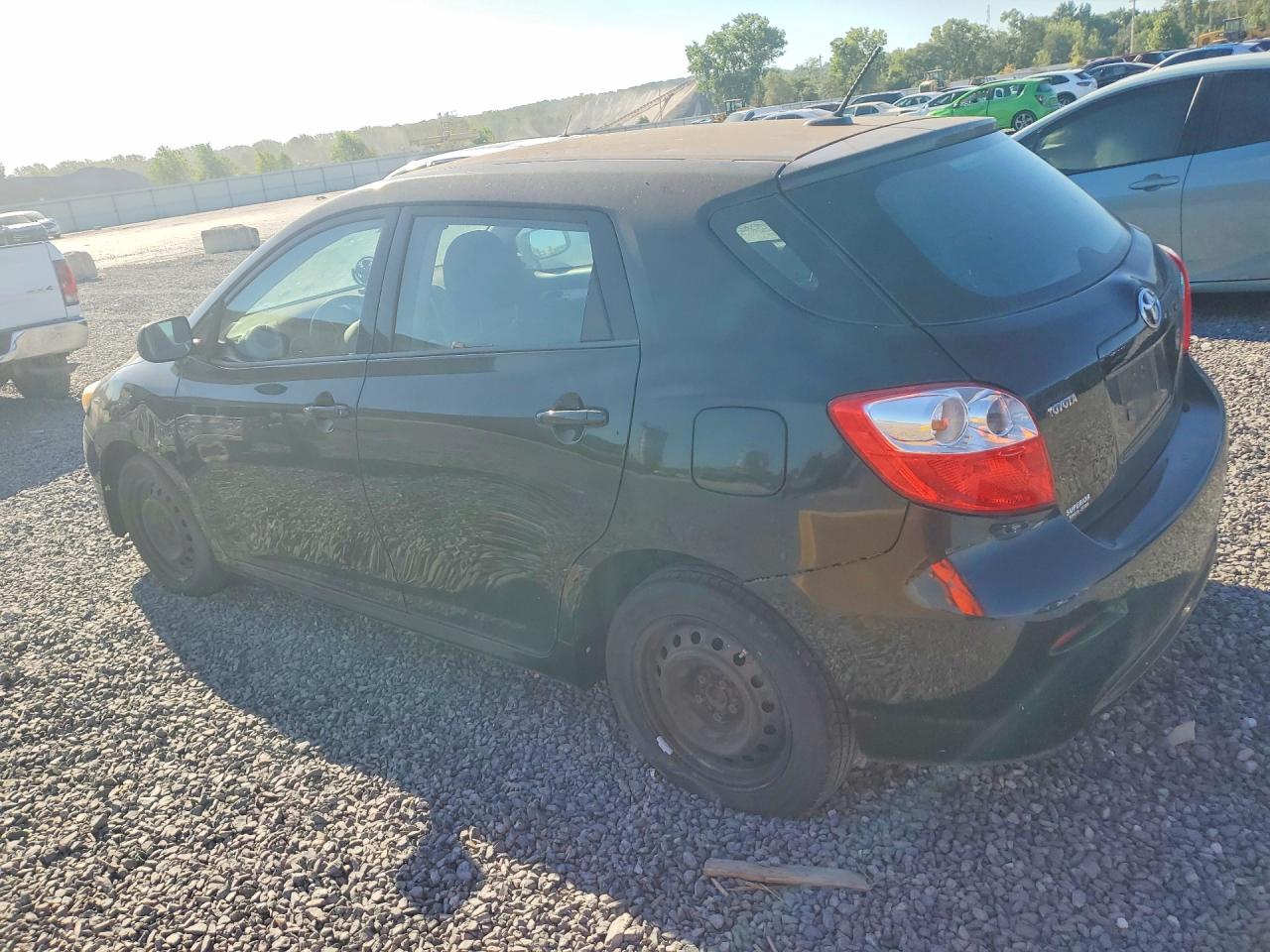 2010 Toyota Matrix Base Black vin: 2T1KU4EE2AC346423