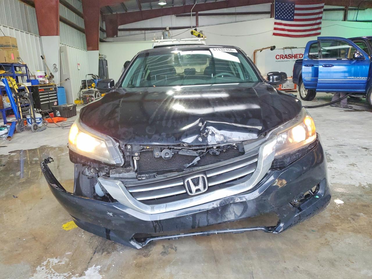 2013 Honda Accord Ex Black vin: 1HGCR2F74DA083064