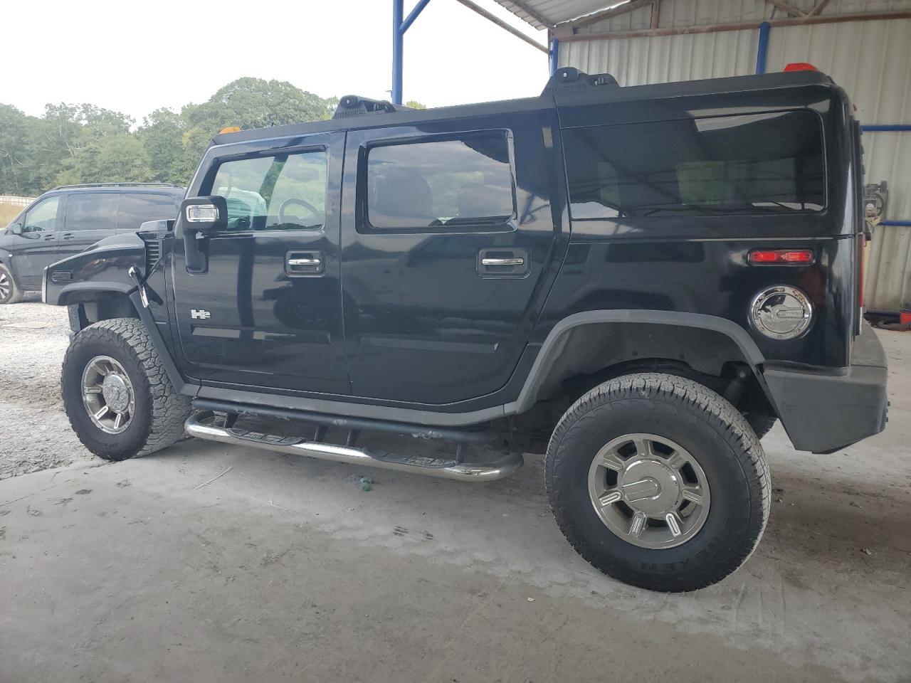 2007 Hummer H2 Black vin: 5GRGN23U27H110634