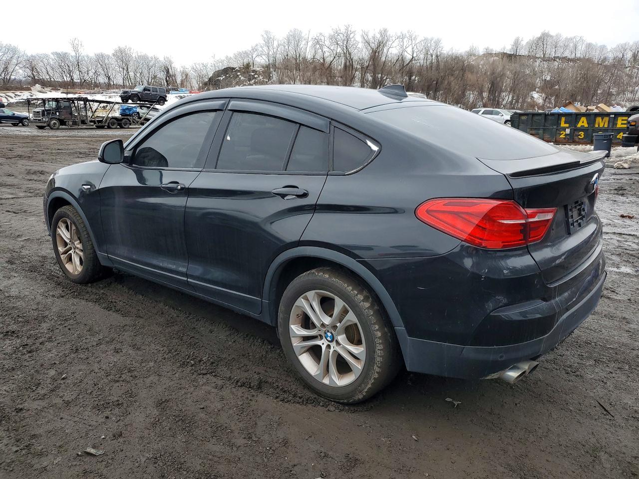 2015 Bmw X4 Xdrive28i Черный vin: 5UXXW3C5XF0M86538
