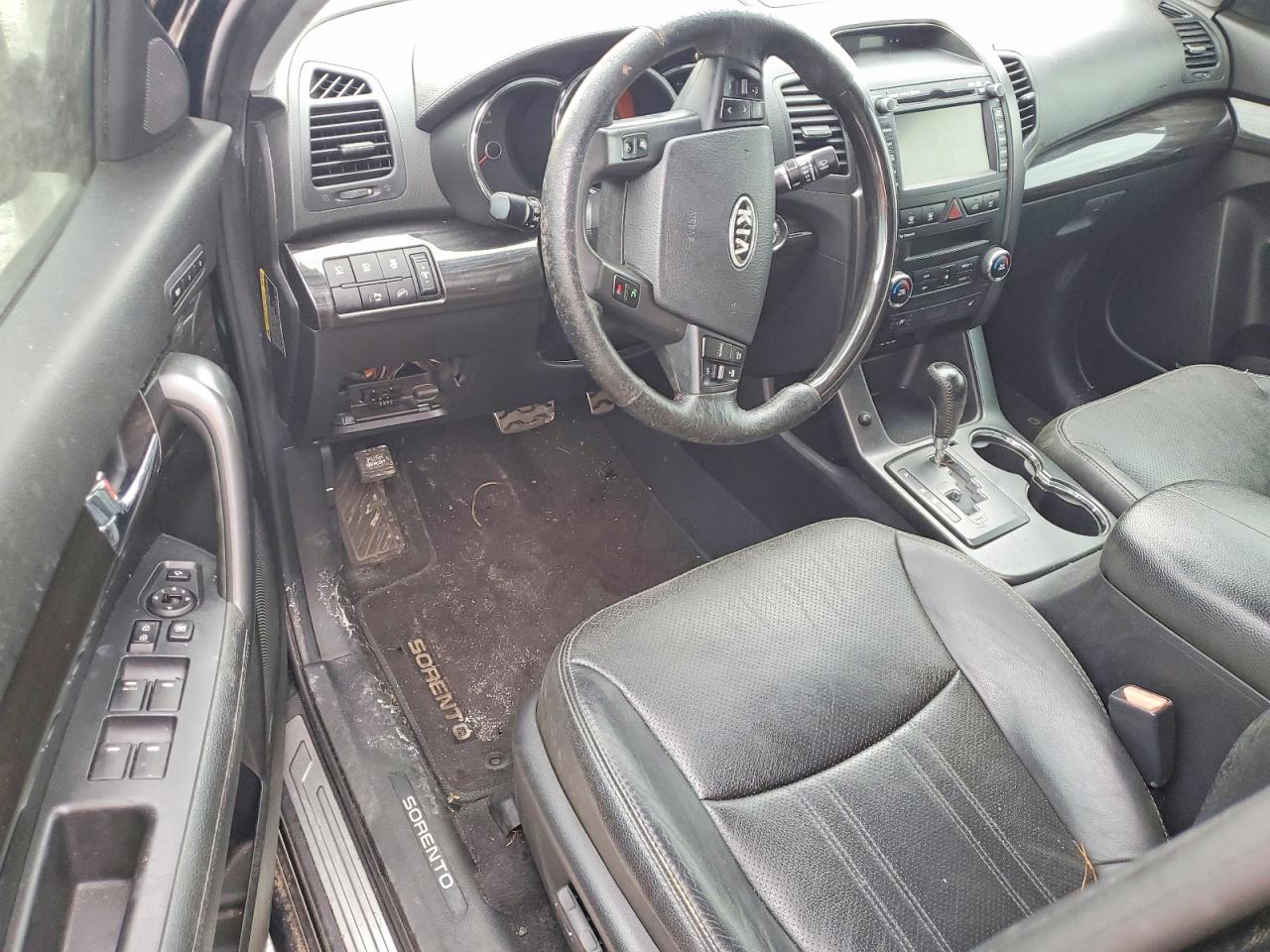 2012 Kia Sorento Sx Черный vin: 5XYKW4A22CG254225