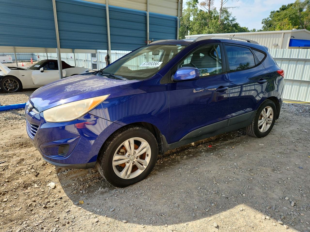 2011 Hyundai Tucson Gls Синий vin: KM8JU3AC6BU274183