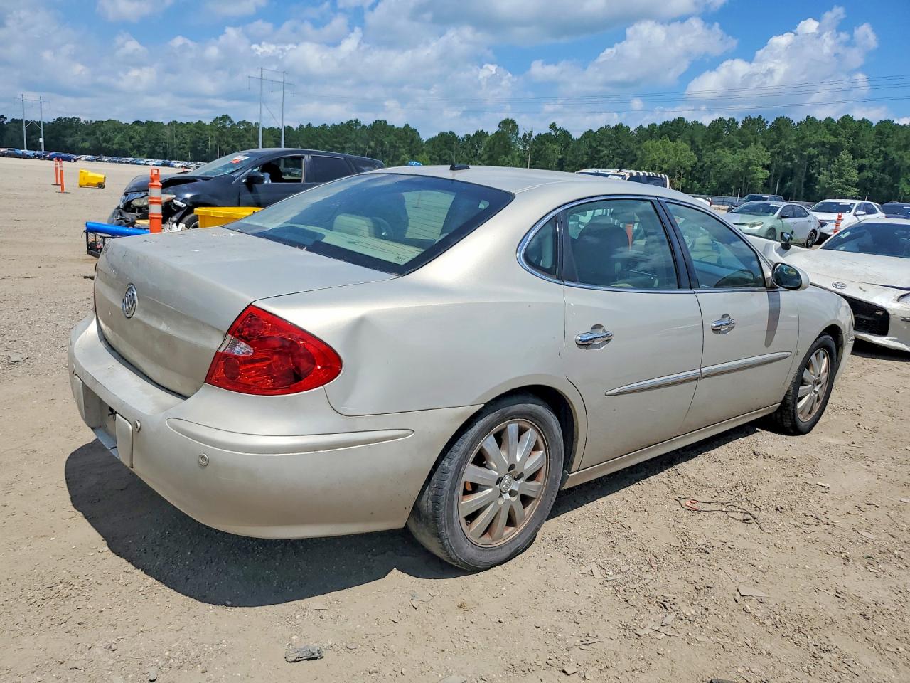 2008 Buick Lacrosse Cxl Beige vin: 2G4WD582881274754