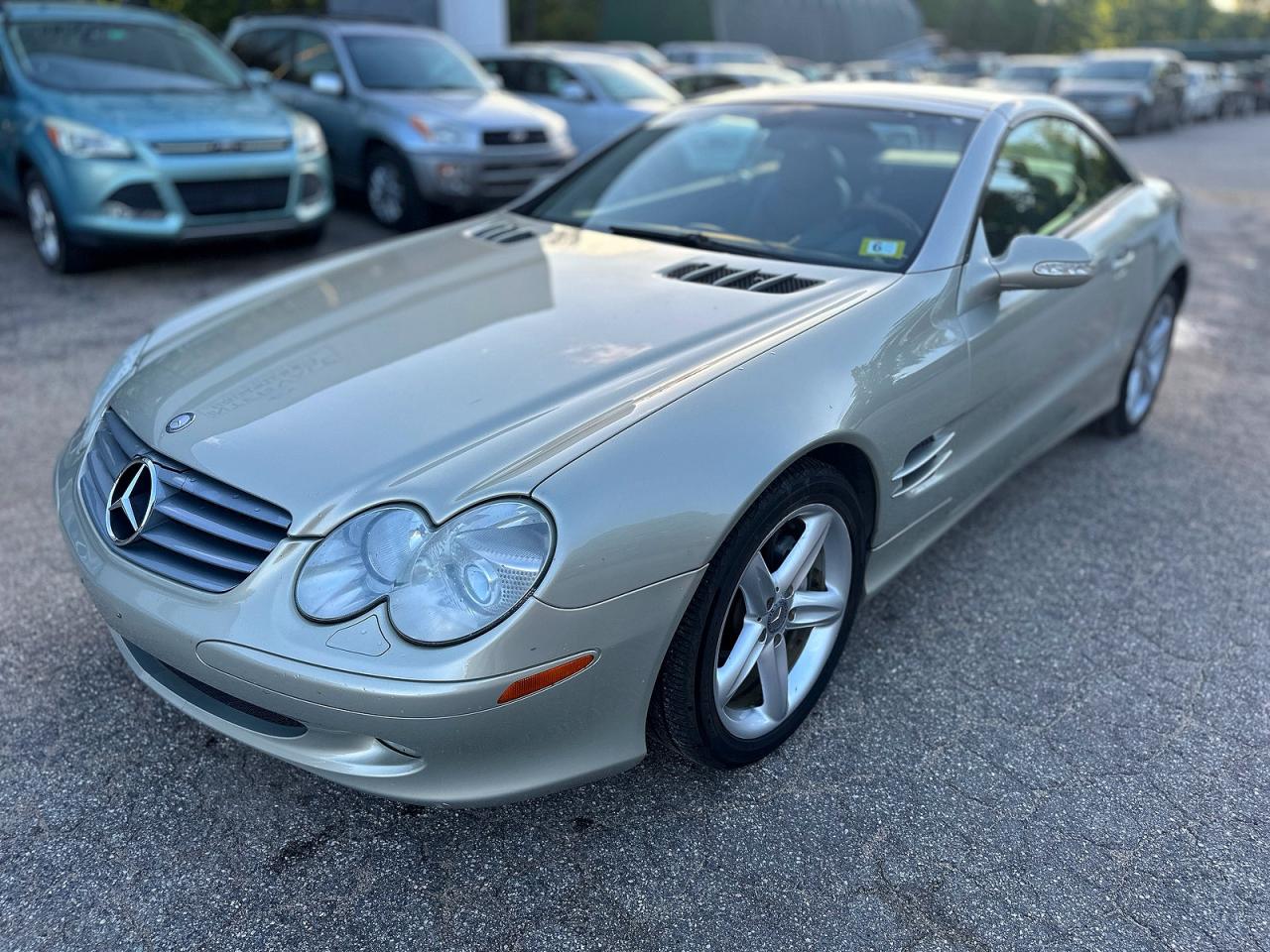 2003 Mercedes-benz Sl 500r Silver vin: WDBSK75FX3F009636