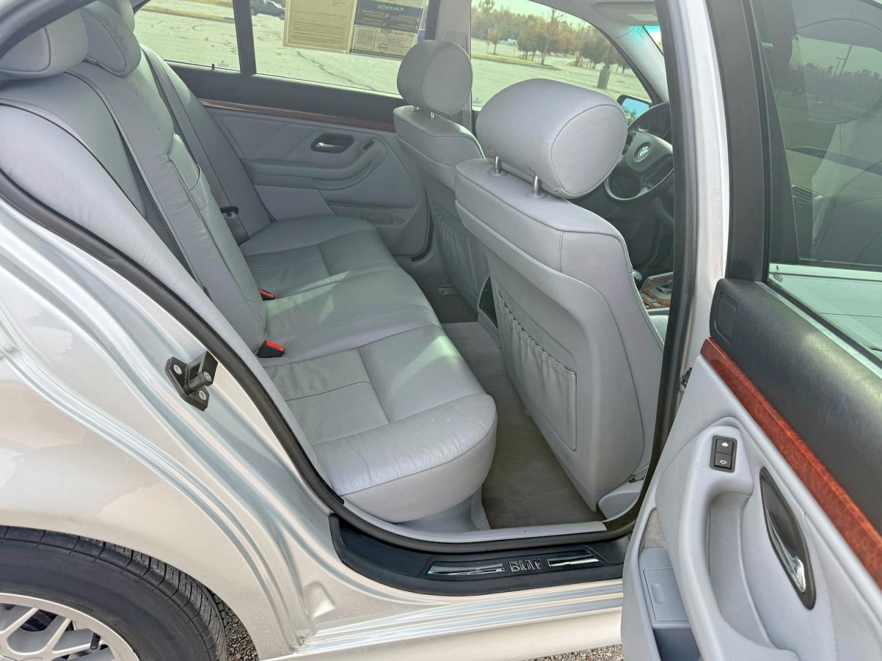 2002 Bmw 525 I Automatic Silver vin: WBADT43412GY96539