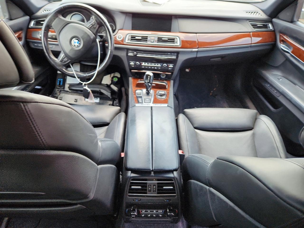 2011 Bmw 750 Lxi Gray vin: WBAKC8C52BC432657