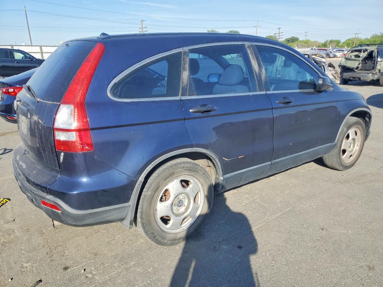 2009 Honda Cr-v Lx Синий vin: JHLRE48359C018278