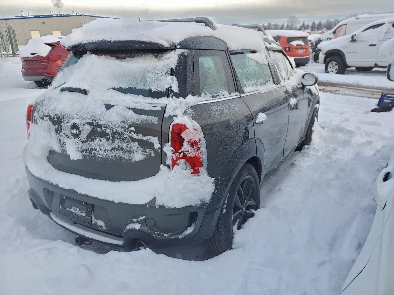 2014 Mini Cooper S Countryman Gray vin: WMWZC5C53EWP41523