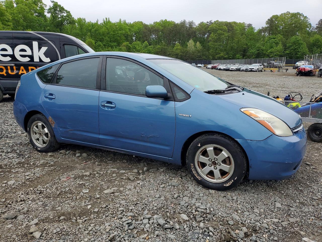 2009 Toyota Prius Base Blue vin: JTDKB20U497828901