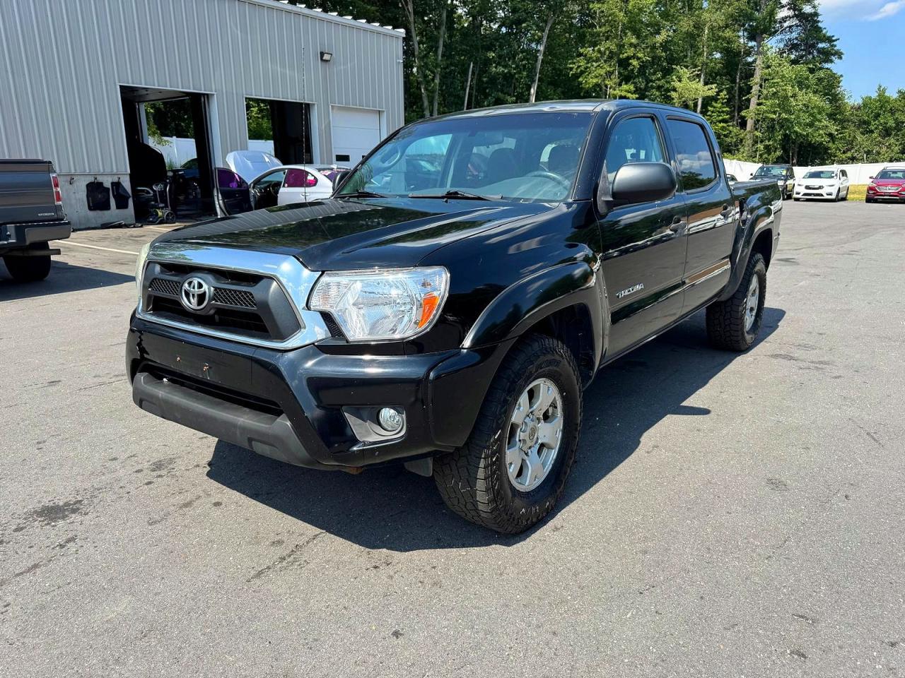 2015 Toyota Tacoma V6 Black vin: 3TMLU4EN3FM173207