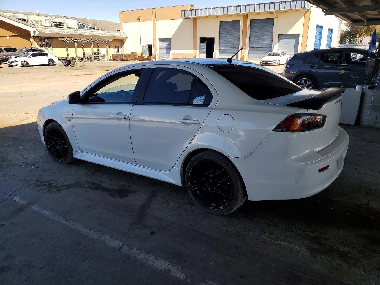 2013 Mitsubishi Lancer Es/es Sport White vin: JA32U2FU9DU023700
