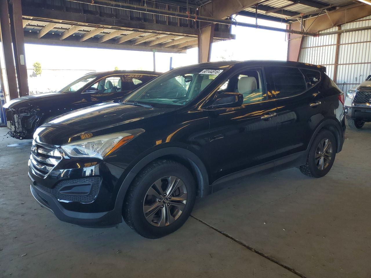 2014 Hyundai Santa Fe Sport 2.4l Black vin: 5XYZT3LB9EG187849