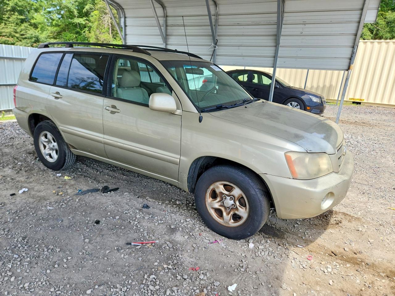 2003 Toyota Highlander Limited Gold vin: JTEGF21A730088965