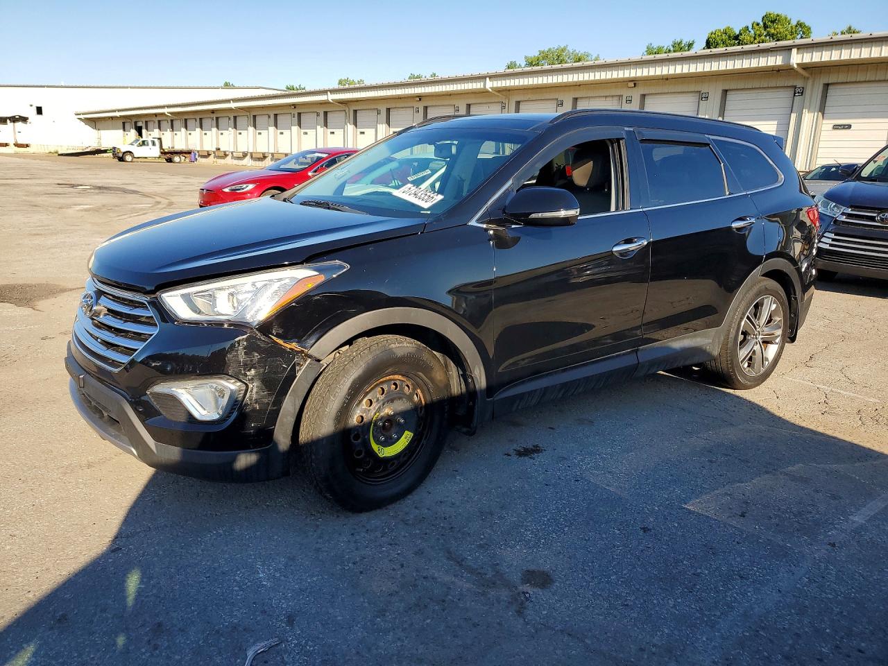 2015 Hyundai Santa Fe Gls Black vin: KM8SR4HF8FU105428