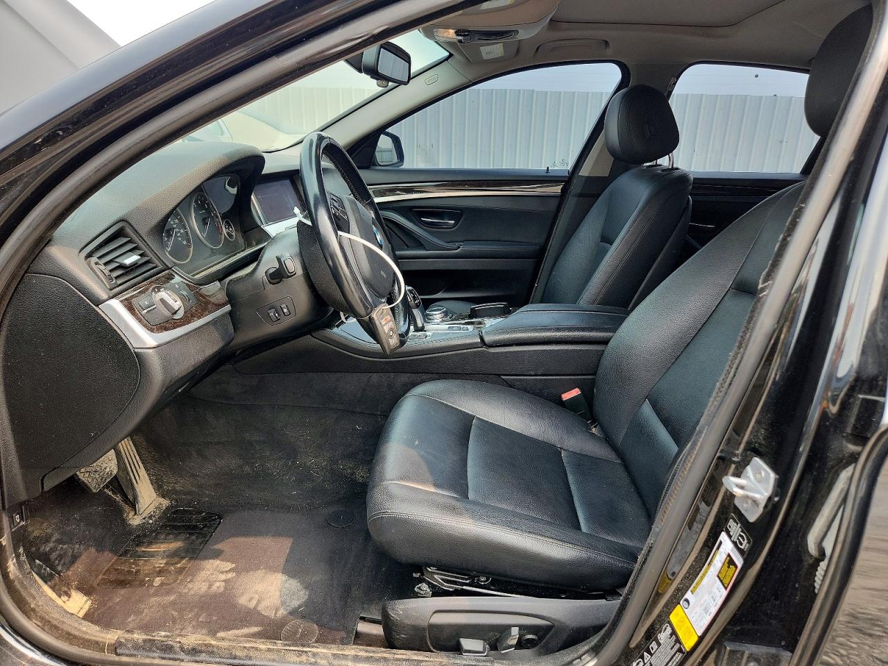 2015 Bmw 528 Xi Черный vin: WBA5A7C54FD620898
