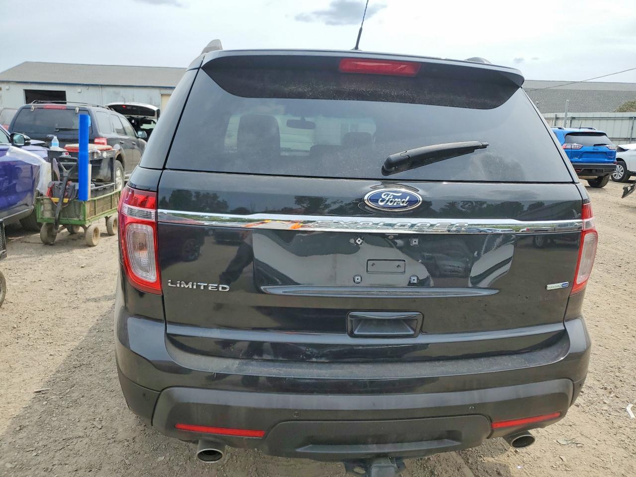 2014 Ford Explorer Limited Black vin: 1FM5K8F83EGB86364