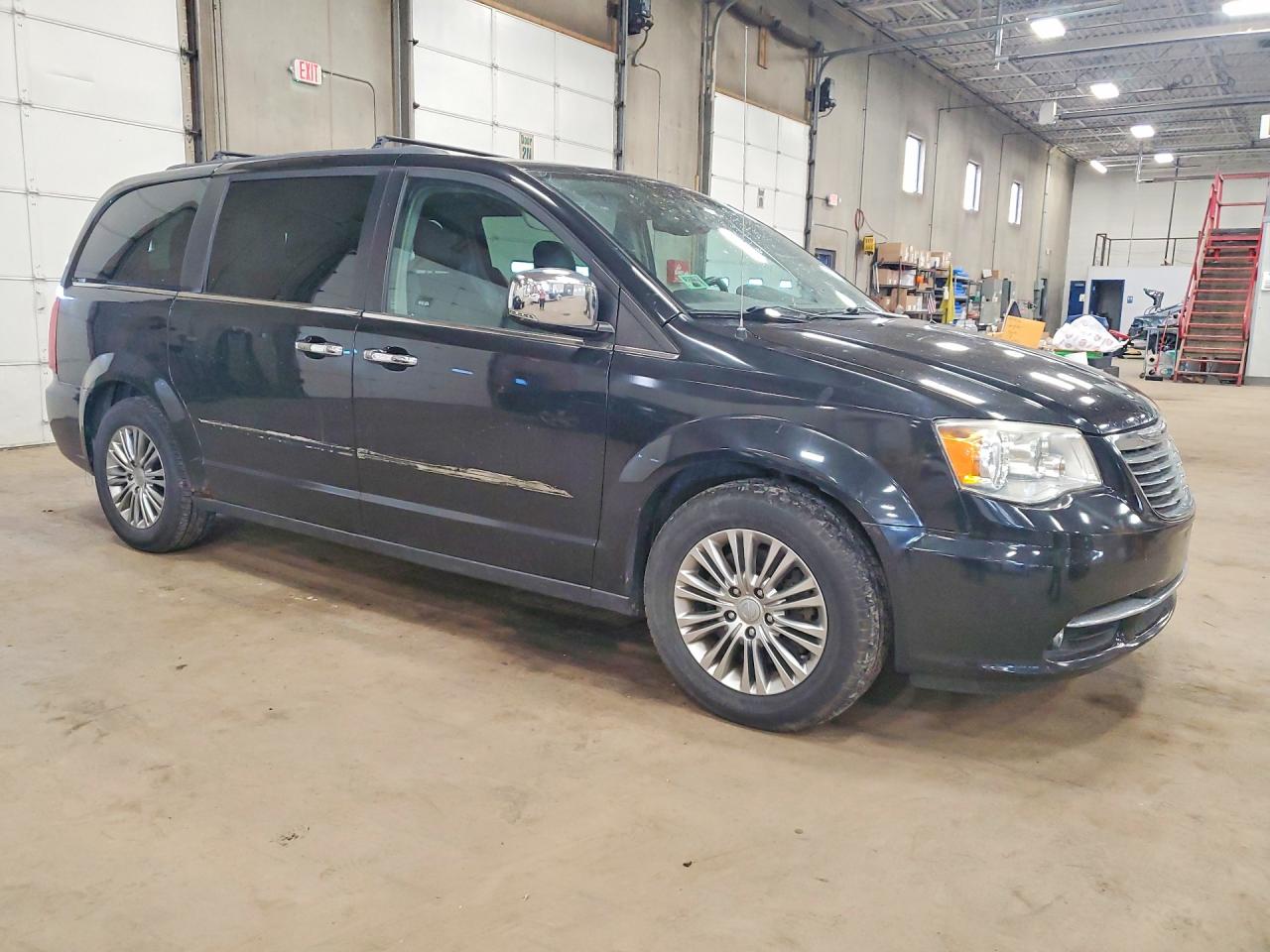 2013 Chrysler Town & Country Touring L Черный vin: 2C4RC1CG1DR623183