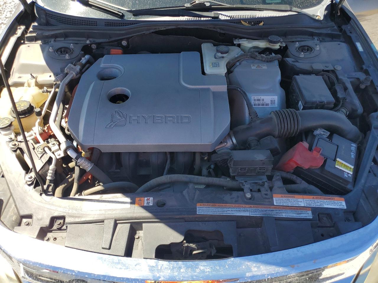 2011 Ford Fusion Hybrid Серый vin: 3FADP0L35BR110201