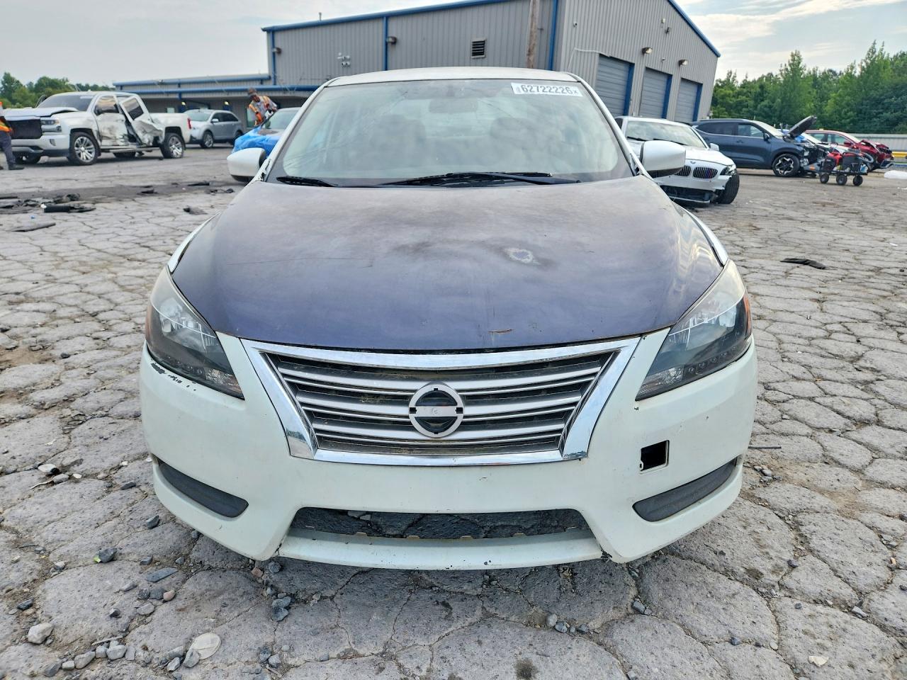 2013 Nissan Sentra S White vin: 3N1AB7AP3DL709200