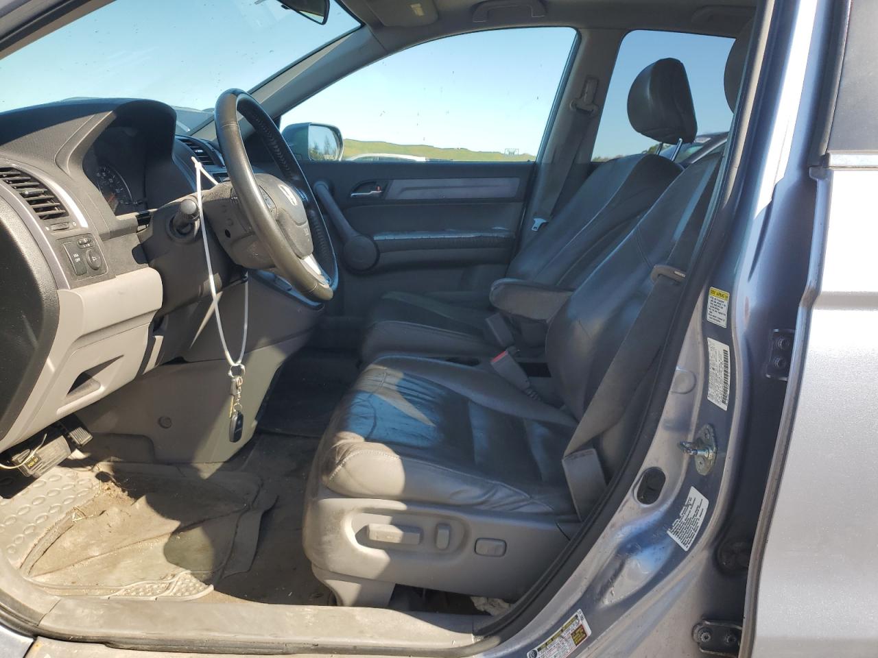 2008 Honda Cr-v Exl Silver vin: JHLRE487X8C054517