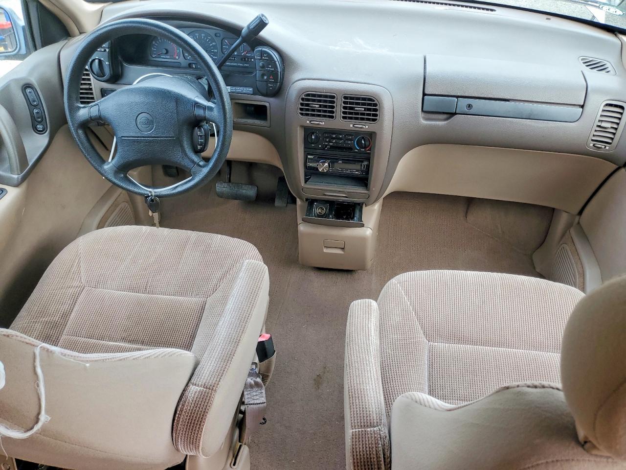 1995 Nissan Quest Xe Tan vin: 4N2DN11W1SD840566