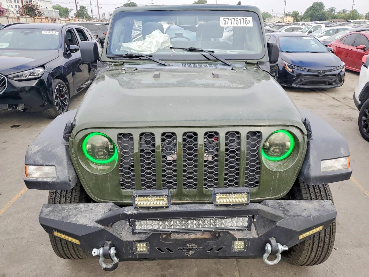 2024 Jeep Wrangler Sport Green vin: 1C4PJXDN1RW109748