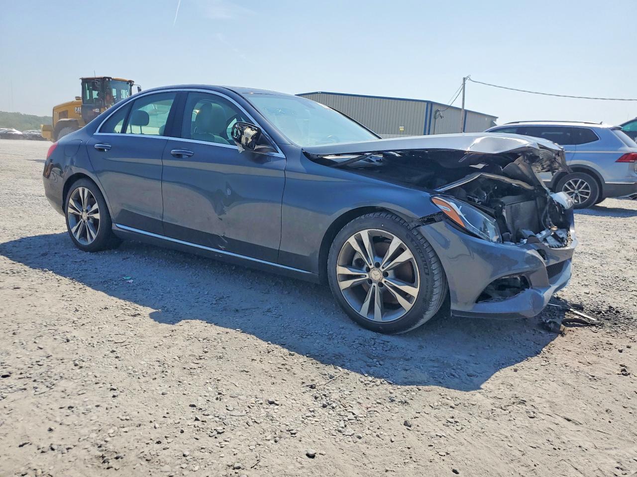 2015 Mercedes-benz C 300 Charcoal vin: 55SWF4JB3FU088535