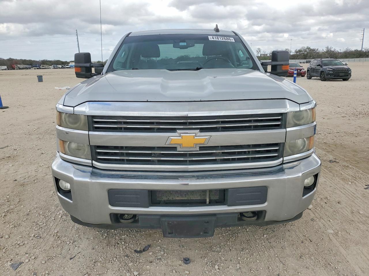 2015 Chevrolet Silverado C2500 Heavy Duty Lt Silver vin: 1GC2CVE86FZ539514