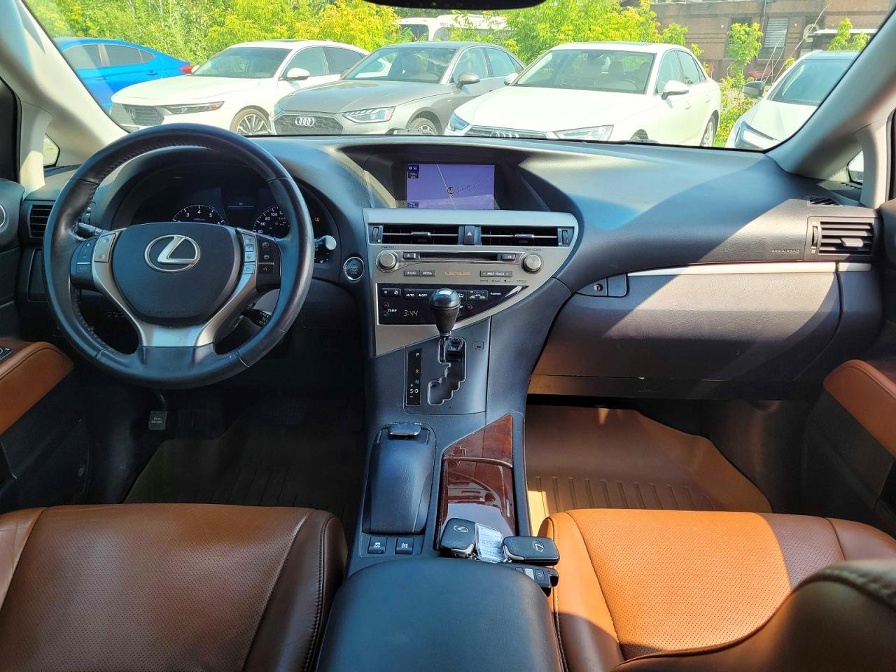 2013 Lexus Rx 350 Base White vin: 2T2BK1BA4DC156628