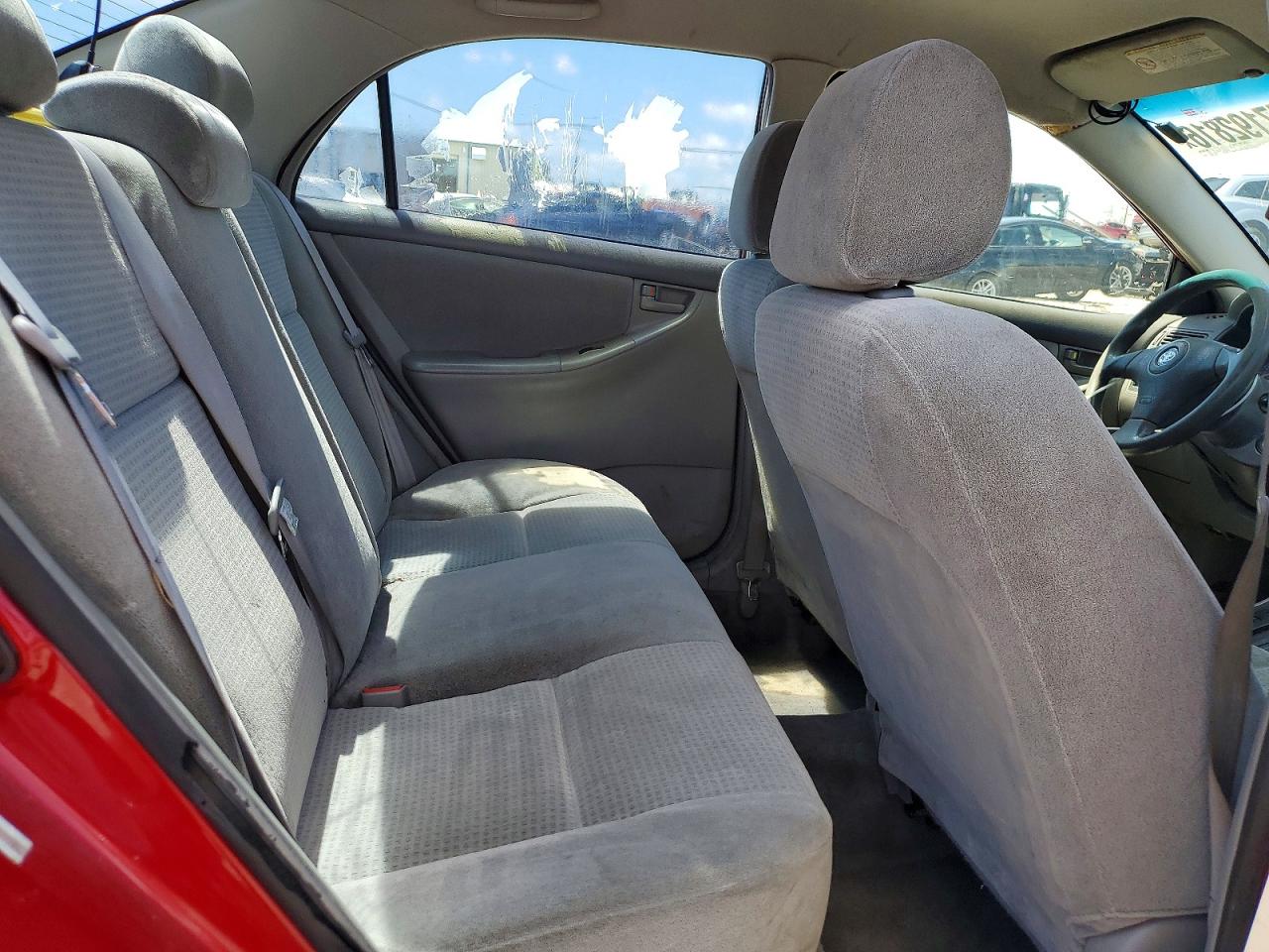 2006 Toyota Corolla Ce Red vin: 1NXBR32E86Z697732
